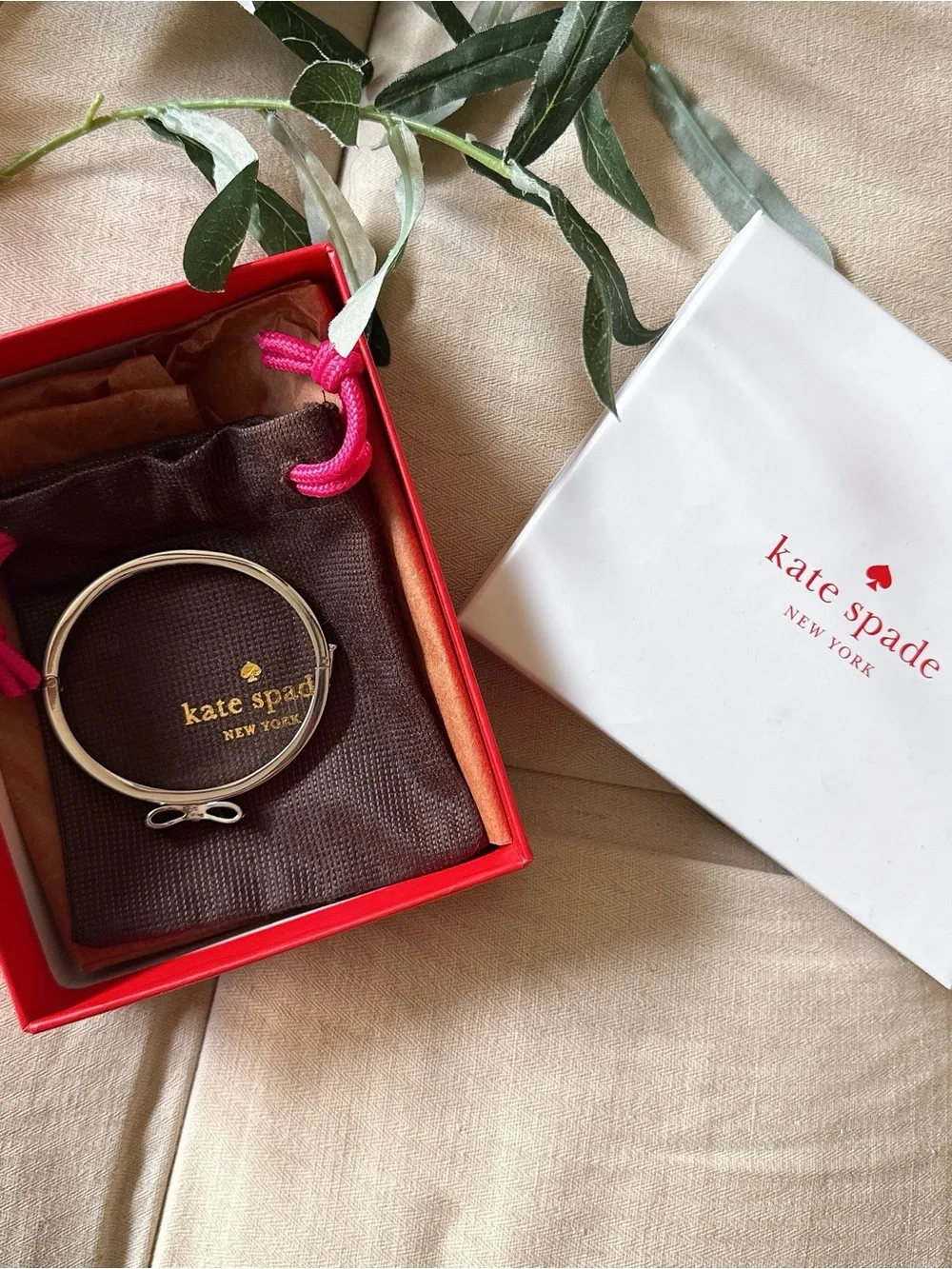 Kate Spade New York Ready Set Bow Bangle Bracelet - Picture 2 of 6